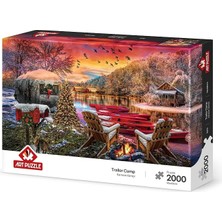 Puzzle Karavan Kampı 2000 Parça Puzzle