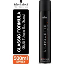 Silhouette Super Hold 500 ml Süper Tutucu Saç Spreyi