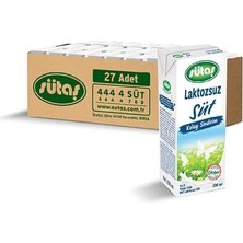 Laktozsuz Süt 200 ml (27 Adet)