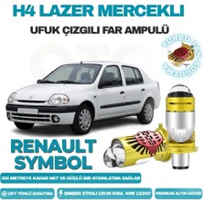 OtoÇizgi Renault Symbol  1999 - 2008 Lazer Mercekli Ufuk Çizgili Far Ampulü Araç Motosiklet LED Şimşek Etkili
