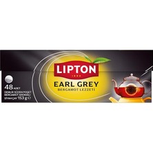 Earl Grey Bergamot Aromalı Demlik Poşet Çay 48'li Paket