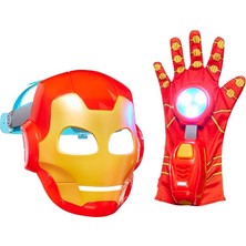 Iron Man And His Awesome Friends Teknolojik Kahraman Rol Yapma Seti, Iron Man Maskesi ve Elektronik Eldiven, 3 Yaş ve Üzeri Çocuklar Için Süper Kahraman Oyuncakları