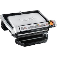 Optigrill+ 4 Porsiyon Kapasiteli 2000 Watt 6 Programlı Barbekü Izgara ve Tost Makinesi - Inox
