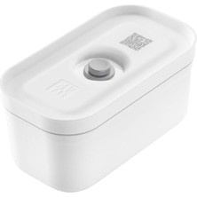 Fresh & Save Vakumlu Yemek Taşıma Kabı, S, Plastik, Beyaz-Gri