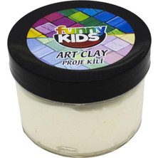 Kids Funny Kids Art Clay Proje Kili Beyaz 550