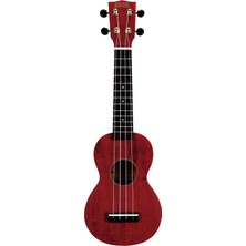 Soprano Ince Kırmızı Saten + Kılıf