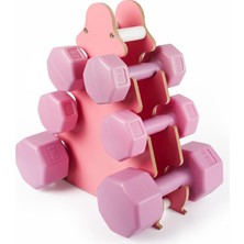 Mini Stand Pembe (Ps Spor 1kg-2kg-3kg Uyumludur Dambıllar Dahil Değildir)