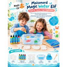 Maisonord Magic Water Elf Sihirli Su Hayvanları Kendin Yap Eğitici Oyun Seti