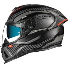 Nexx SX.100 R Skıdder Black Red Mat Kask