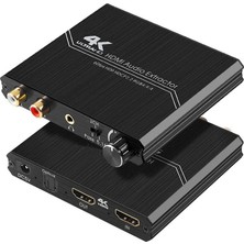 Keepro HDMI 2.0 4K 60hz 4K Ses Çıkarıcı Optik Toslink Spdıf 5.1ch R/l HDMI Hdr Destekli