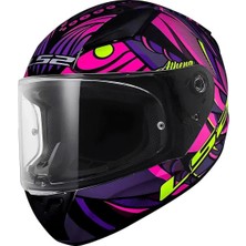 Ls2 Rapıd 2 Athena Siyah Mor Kask