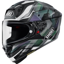 Shoei Shoeı X-Spırıt Pro Valıon Tc-5 Black Sılver Kask