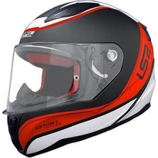 Ls2 Rapıd Deeper Matt Red Black Kask