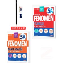 Fenomen Yayıncılık 2027 5.sınıf Türkçe Matematik  A Soru Bankası 2 Kitap Set Bağlam Temelli Sorular Türkiye Yüzyılı Maarif Modeline Uygundur Kalem Seti Hediyeli