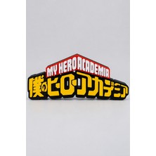 Star Figür My Hero Academia Logo Raf Dekoru | Anime Temalı Masa Üstü Dekor