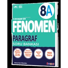 Fenomen Yayıncılık Fenomen Kitap 8. Sınıf Paragraf A Soru Bankası Kolektif