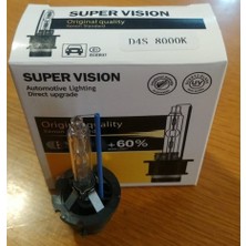 Xenon Zenon Ampul 2'li 8000K 35W Buz Beyaz %60 Fazla Işık Superlight SV511