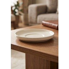 Rinart TLD12CT-KR Pors. Toledo Heybelı Cay Bardak Tabagı 12CM Krem Rınart