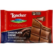 Loacker Chocolate Bar Chocolate Creme 55 gr *3'lü