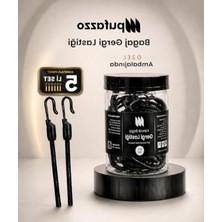 Frefly Store 5'li Kancalı Bagaj Gergi Lastiği, Ekonomik Paket Seçeneği