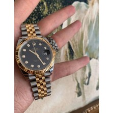 Hasyılmaz Rolex 126333 Datejust Altın Çelik Pırlantalı Kol Saati