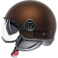 Momo Design Momodesign Fgrt Evo Mono Matt Espresso Black Açık Kask