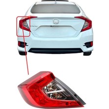 Jakuza Honda Civic Fc5 Stop Lambası Dış Sol 2016-2017-2018-2019-2020-2021