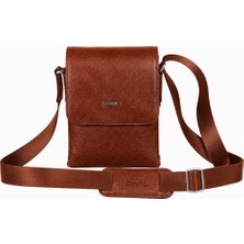 Guard Leather Guard Taba Deri Çok Bölmeli Omuz Çantası – Guard 1797 Taba