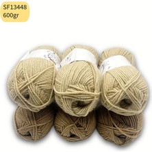 Oxford İplik Ihraç Fazlası 6'lı Paket 600 gr Akrilik Mix SF13448