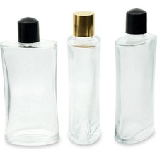 Dbyol Kolonya Şişesi 200 Ml (5 Adet) Şeffaf Boş Şişe