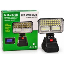 farissu MM-7879B Şarj Edilebilir Taşınabilir LED Çalışma Feneri