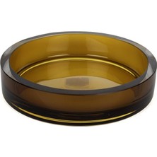 Mikasa Moor Amber Kristal Yvrlak Dek Kase 27X6CM