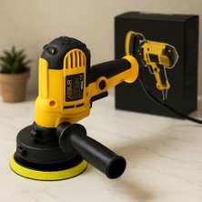 Dik Polisaj Zımpara Makinası 450W (Kömürlü Motor) — Kademeli Hız & 360° Döner Kol
