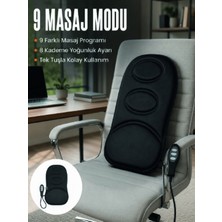 Str Store Motorlu Isıtmalı Masaj Minderi Masaj Modlu Ev, Ofis ve Araç Koltuk Pedi
