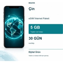 Astraltech Çin Esım Internet Paketi 5 GB 30 Gün - Nonhkip