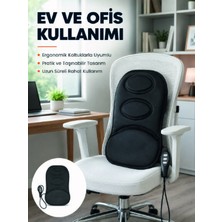 Str Store Ev ve Araç Için Masaj Minderi Modlu Isıtmalı Titreşimli Koltuk Masaj Pedi