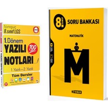 Tonguç Akademi 8. Sınıf Yazılı Notları 1. Dönem 1 ve 2. Yazılı ve Hız Yayınları 8. Sınıf Matematik Soru Bankası