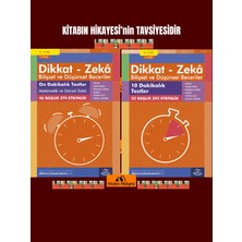 Dikkat ve Zeka Akademisi 10 Dakikalık Testler (8 - 9 Yaş) - Dikkat Zeka, On Dakikalık Testler - Matematik ve Görsel Zeka (8 - 9 Yaş) - Dikkat Zeka(2kitap)