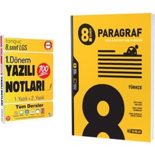 Tonguç Akademi 8. Sınıf Yazılı Notları 1. Dönem 1 ve 2. Yazılı ve Hız Yayınları 8. Sınıf Türkçe Paragraf Soru Bankası