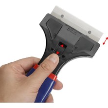 Str Store WP219007 Kazıma Bıçağı, 90MM, Geri Çekilebilir, Çelik Bıçak, Kauçuk Saplı