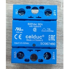 Celduc 600VAC 90A Ssr Röle