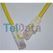 Teldata TLD-500YS Cat6 5mt Sarı Utp Patch Kablo