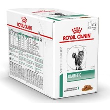 Royal Canin Feline Diabetic Kedi Konserve Mamas 85 gr x 12 Adet Soslu Yaş Mama