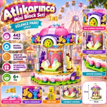 Str Store LZ-1720 Atlı Karınca 442 Parça Block Oyuncak