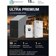 15KW Ultra Premium Güneş Enerji Sistemi Paketi