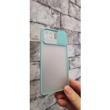 Vendas Ucuzluk Çadırı Oppo Reno 4 Lite Uyumlu Kamera Korumalı Mika Arka Yüzey Kılıf - Turkuaz