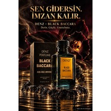Denz Perfume Black Baccara Afrodizyaklı Erkek Parfüm Etkileyici Kalıcı Derin Güçlü Unutulmaz Extrait De Parfüm