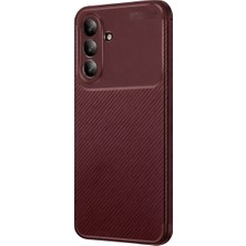 Neva Prime Newface Samsung Galaxy S26 Fe Auto Focus Karbon Kapak - Bordo