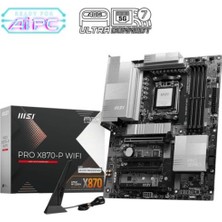 MSI Msı Pro X870-P Wi-Fi Amd Am5 Ddr5 Atx Anakart Outlet