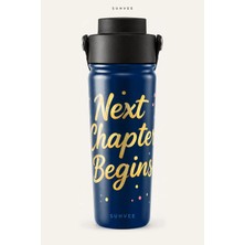 Suhvee Next Chapter Begins Mezuniyet Temalı 500 ml Çift Cidarlı Paslanmaz Çelik Termos